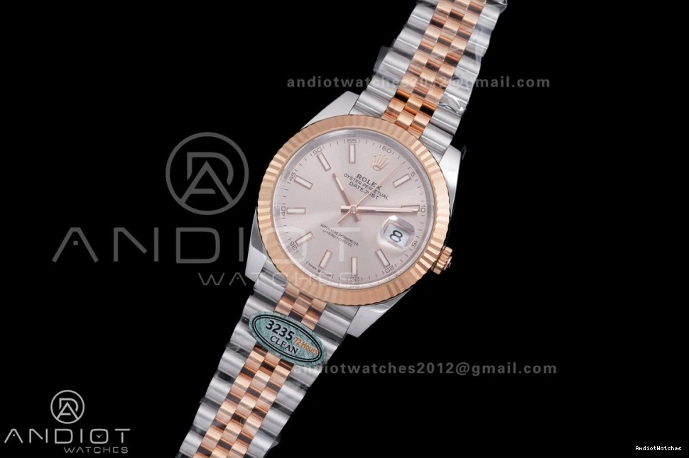 Best Edition on Bracelet Jubilee 41 SS SH Practical Champagne Clean 1:1 Dial DateJust 126331 Steel 904L RG 595 0828